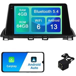9" Android 13 Car Stereo for Mazda 3/Axela (2014-2019)